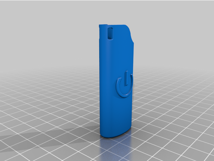 mini bic lighter case mdz3d store 3d print model - Mito3D