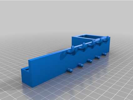 hcmags pegboard mag stripper clip holder jmbarger 3d print model - Mito3D
