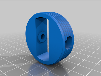 tiny tensioner theriflesspiral 3d print model - Mito3D