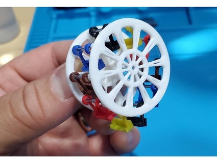 ferris roue extrudeuse bouton tocsrechno 3d print model - Mito3D
