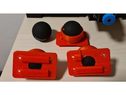 ender 3 v2 squash ball feet maker4fun 3d print model - Mito3D