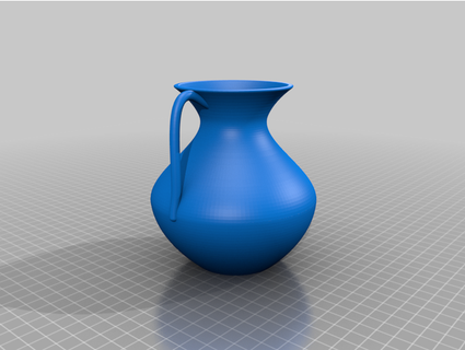 water vase sdallen 3d print model - Mito3D