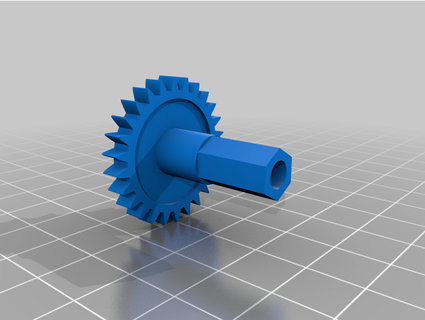 nerf terrascout replacement gear motor transmission swisscolbat 3d print model - Mito3D
