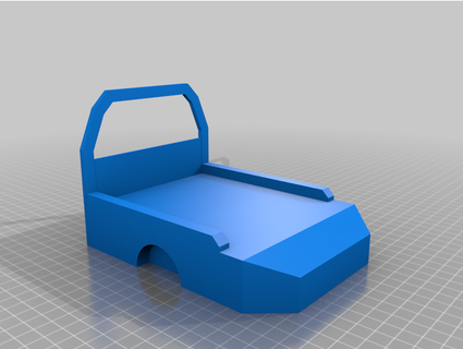 western hauler type pickup flatbed g1ddyup 3d print model - Mito3D