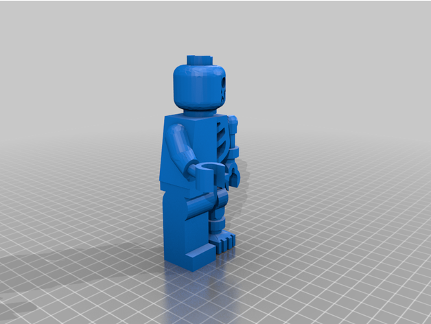 minifigura anatomia mark404 3D print model - Mito3D