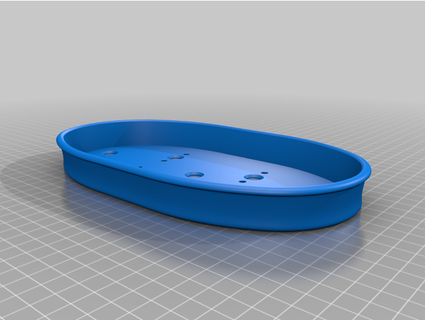 oval bonsai tencere destek Yazdır ayak mantikor 3d print model - Mito3D