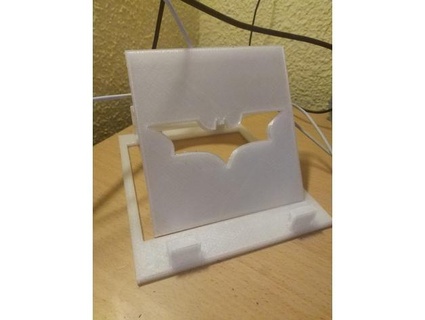 batman portable supporter wooltarx1 3d print model - Mito3D