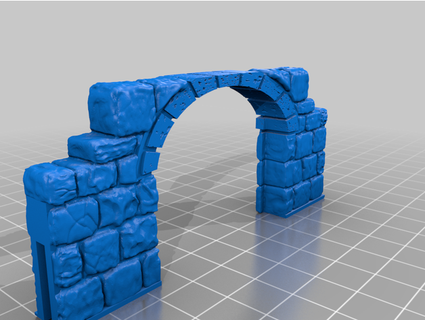 openforge dungeon stone sticks v3 set 1 fixed beveled theaussietinker 3d print model - Mito3D