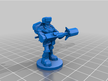 tundran bazooka vet - battalion wars brettp4226 3d print model - Mito3D