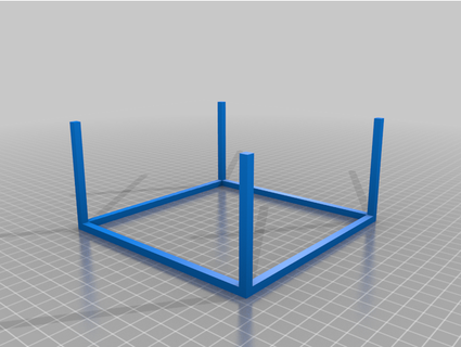 el carré 3design3 3d print model - Mito3D