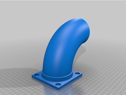 extension funel 90 rc fan stuffprinterfr  3d print model - Mito3D