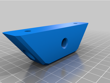 simples 2020 v slot carretel suporte pastelaqui 3d print model - Mito3D