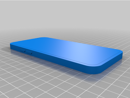 iphone 12 pro basic rough shape ready3d 3d print model - Mito3D