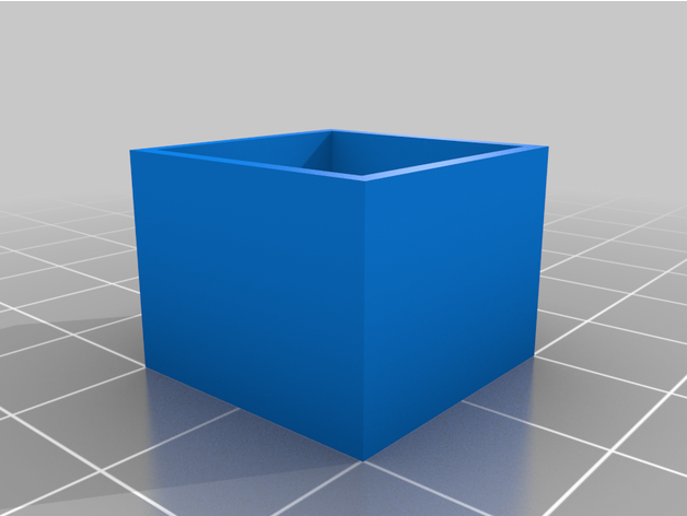 flow rate calibration cube thumper06 3D print model - Mito3D
