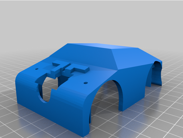 fettec Drift Wagen fpv Verbreitung 3D print model - Mito3D