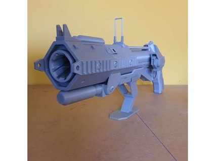 Halo atteindre grenade lanceur soutenir bizarreries 3d print model - Mito3D