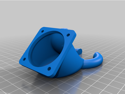 adapted chiron cooling fan super acks 3d print model - Mito3D