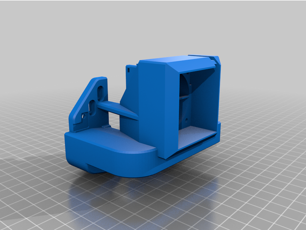 satsana 5015 4020 ventilador duto longo Alfawise marcelorido 3D print model - Mito3D