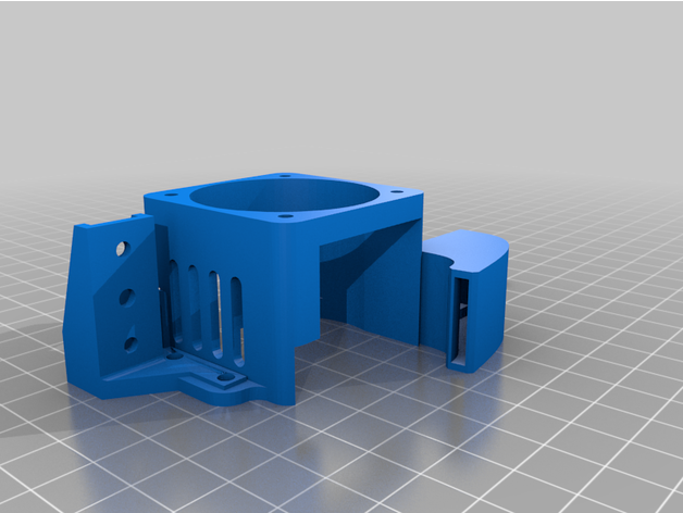 alfawise u30 u20 länger lk4 Profi Ventilator Leitung Turbine 5015 Spencer 3D print model - Mito3D