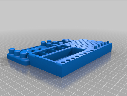 Dremel Anhang Veranstalter Remix Tomhammond 3d print model - Mito3D