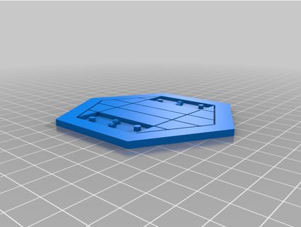 Catan ince altıgenler thumper06 3d print model - Mito3D