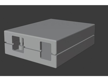 arduino uno fechadas caso bainha cauda 3d print model - Mito3D