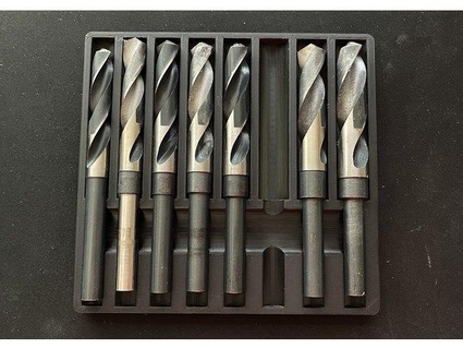 broca bandejas 1 2 reduzido haste prata deming treinos flauta tamanhos caveduck 3d print model - Mito3D