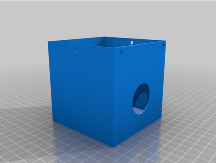 casita de pajaro tunonegro 3d print model - Mito3D