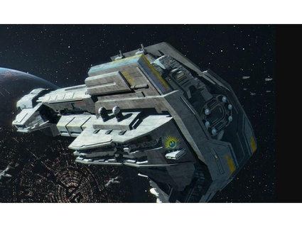Halcón Estelar armada acorazado starhawk class estrella guerras halcón oscurogref 3d print model - Mito3D