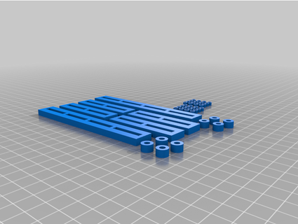 lego track layout tool tiny thatdamnguy 3d print model - Mito3D
