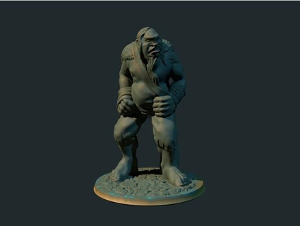 cyclops 28mm supportless fdm friendly briteminis 3d print model - Mito3D