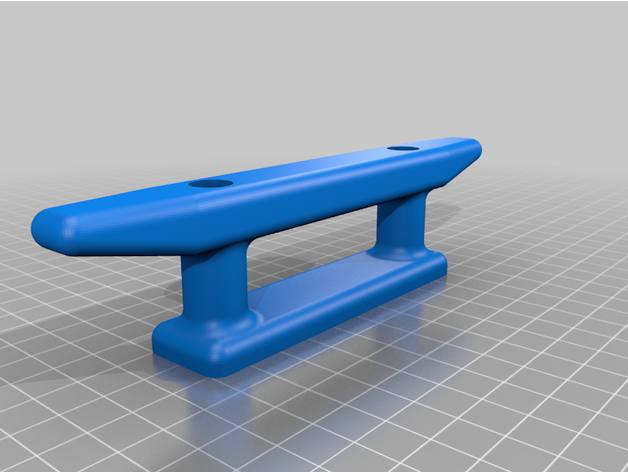 taquet d'amarrage kayak cleat bidibull14 3D print model - Mito3D