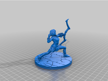 frost giant archer cavitycreepx 3d print model - Mito3D