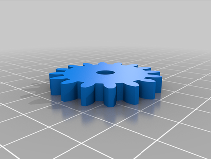 fidget spinning gears bspoel 3d print model - Mito3D