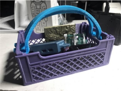 carrying handle stackable crate stephancom 3d print model - Mito3D