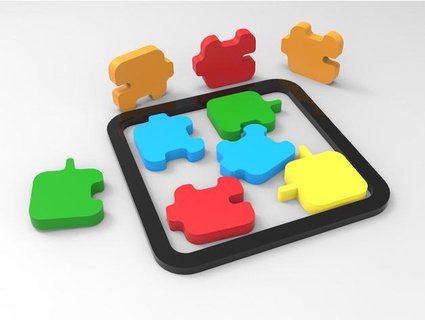 3 x 3 puzzle muuser  3d print model - Mito3D