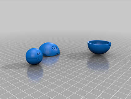 gs ball v2 blurtheunseen 3d print model - Mito3D