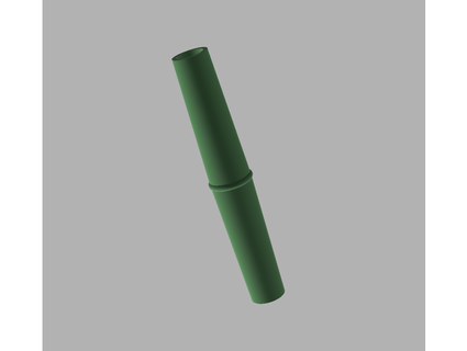 raccord verter tubo moulín respiradero gun1705 3d print model - Mito3D
