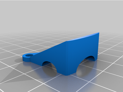 alligator frame gps mount alligatorfpv 3d print model - Mito3D