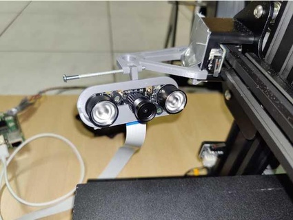 kamera Kulp destek dalga paylaşımı 10299 rpi rüya tasarım Yazdır 3d print model - Mito3D