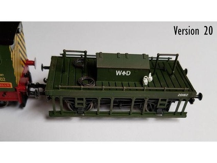 shunter's wagon hornby ruston 48ds madram 3d print model - Mito3D