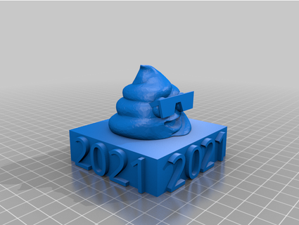 2021 bok Kaka ifade ganimet mutlu su aygırı 3d print model - Mito3D