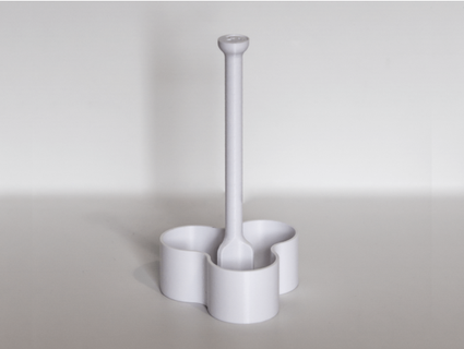 Tabasco ayakta durmak plastik barista 3d print model - Mito3D