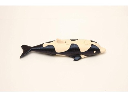 dolphin 3d puzzle lubosh 3d print model - Mito3D