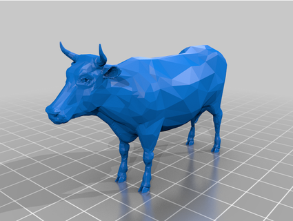 cow fuzzyshovel1000 3d print model - Mito3D
