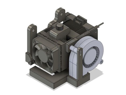 anycubic mega hemera montare usinguser 3d print model - Mito3D