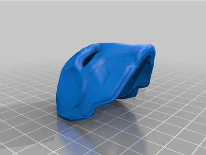 azul besouro mascarar dc quadrinho hunteofficia1 3d print model - Mito3D