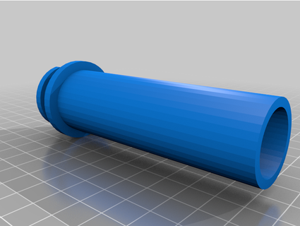 tubo soporte bobina ender 3 gonzalo 4s 3d print model - Mito3D