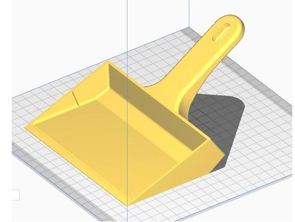 shovel paddle 150mm width vintrlos 3d print model - Mito3D