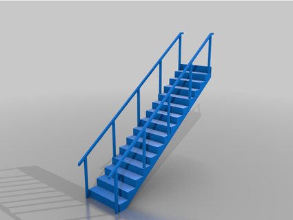 stairs croozn 3d print model - Mito3D